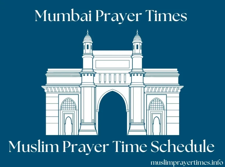 Mumbai Prayer Times | Fajr, Dhuhr, Asr, Maghrib, Isha 1 Mumbai Prayer Times