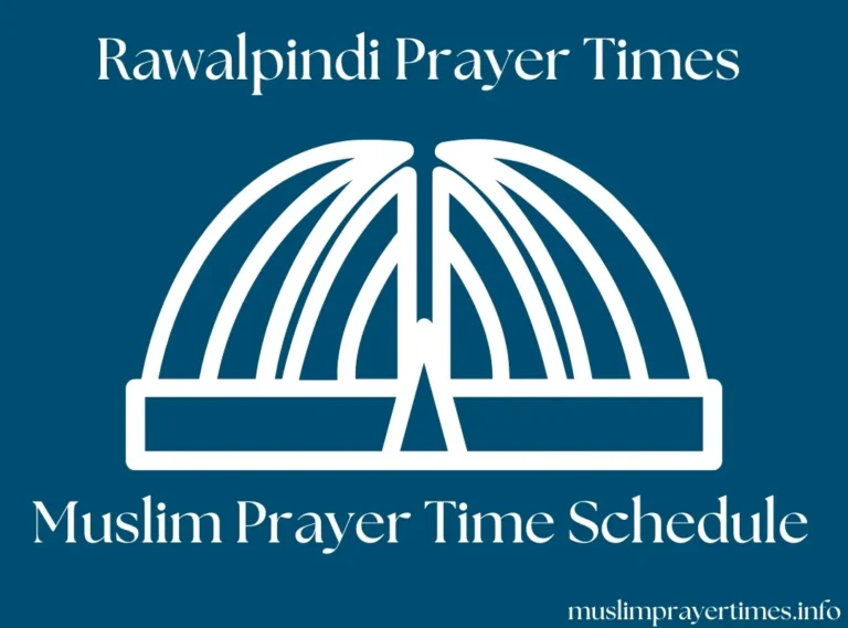Prayer Times In Rawalpindi | Today Namaz Time 2025 1 Rawalpindi Prayer Times