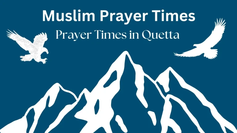 Prayer Time Quetta