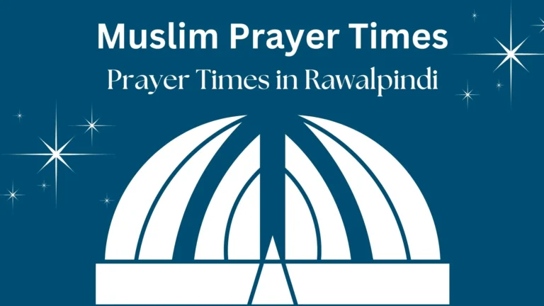 Prayer Times In Rawalpindi | Today Namaz Time 2025 1 Prayer Times in Rawalpindi