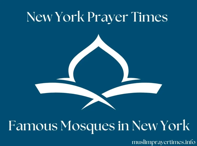 Prayer Times In New York | Fajr, Dhuhr, Asr, Maghrib, & Isha 3 Mosques in New York