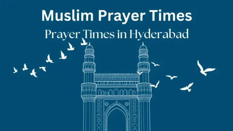 Hyderabad Prayer Times